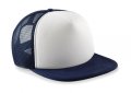 Snapback Trucker Vintage B645 French Navy-White